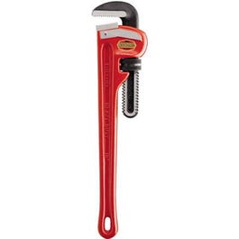 Cast Iron Pipe Wrench, 8-In., 1-In. Jaw Capacity