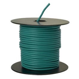 Primary Wire, Green PVC, 14-Ga. Stranded Copper, 100-Ft.