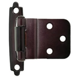 Cabinet Hinge, Self-Closing, Oil-Rubbed Bronze, 3/8-In.