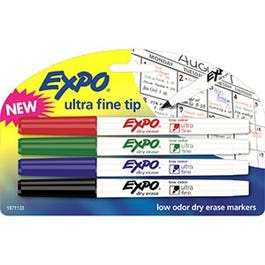 Expo Ultra Fine Point Pen, Assorted Colors, 4-Ct.