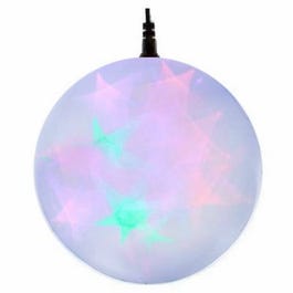 Christmas LED Holographic Sphere, Multi, 6-In.