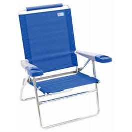 Beach/Backyard Chair, Cushioned, 15-In.
