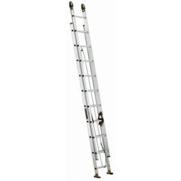 24-Ft. Extension Ladder, Aluminum, Type II, 225-Lb. Duty Rating