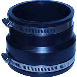 Pipe Fitting, Flexible Coupling, 3 x 3-In.