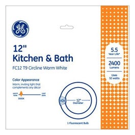 32-Watt Circline Kitchen/Bath Appliance Fluorescent Light Bulb