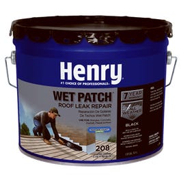 208 Wet Patch Roof Cement, 3.5-Gallon