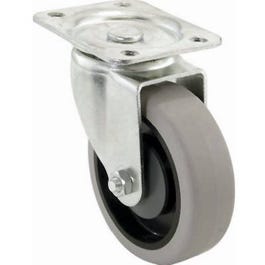 4-Inch Thermoplastic Swivel Plate Caster