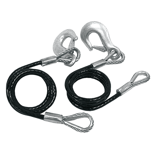 REESE Towpower Towing Safety Cable, 5,000 lbs. Capacity (5000 lbs.)