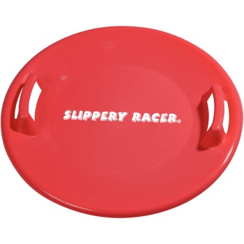 Slippery Racer Sleds SR710R Red Saucer Snow Sled
