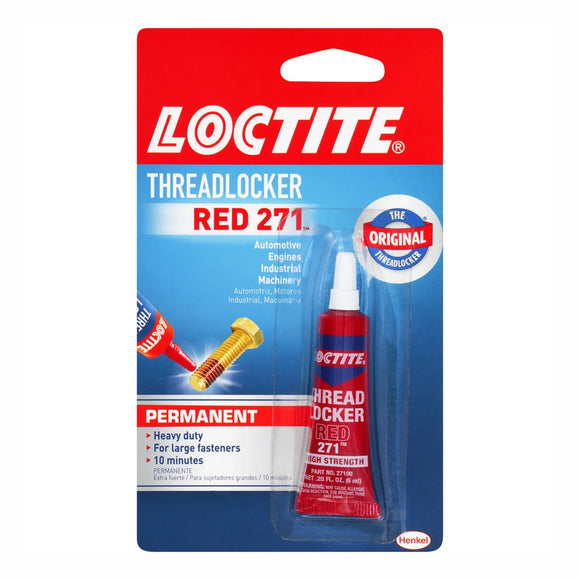 Henkel Corp Loctite Threadlocker Red 271 (6 ml)