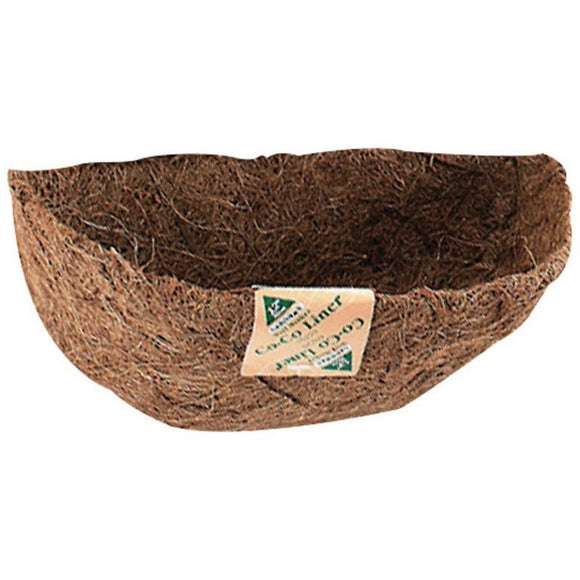 WALL BASKET/MANGER SHAPED COCO LINER (16 INCH)