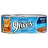 9 Lives Meaty Paté With Real Ocean Whitefish 5.5 oz (5.5 oz)