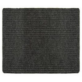 Carpet Runner, Concord, Charcoal Polypropylene, 3 x 4-Ft.
