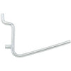 National N180-001 Straight Pegboard Hook, Zinc Plated ~ 2 1/2