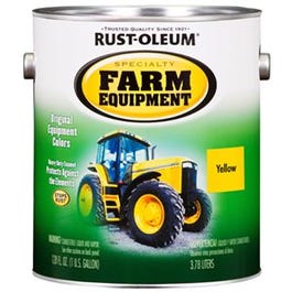 Bright Enamel Paint, John Deere Yellow, 1-Gallon