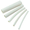 Heat Shrink Tubing, 3/8-3/16 x 4-In., White