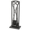 Fireplace Tool Set, Gothic Black, 5-Pc.