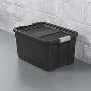 Sterilite Stacker Tote (19 Gal., Black)