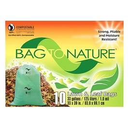 Lawn & Leaf Bags, 33-Gal., 10-Ct.