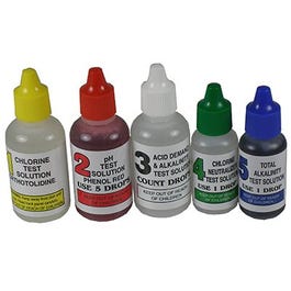 Pool Test Kit Refill, 4-Way