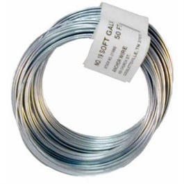 14-Gauge Galvanized Smooth Wire, 580-Ft.