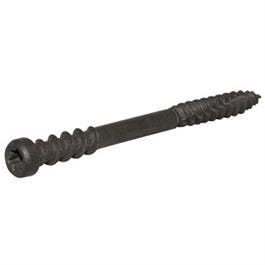 Deck Plus Composite Screws, Self-Drilling, Gray Ceramic, 3-In. x #10, 1-Lb.