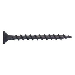 Drywall Screws, Coarse, Black Phosphate, 4.5-In. x 10, 1/4-Keg