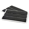 Non-Skid Foam Pads, Self-Adhesive, Black, 1/2 x 2.5-In., 6-Pk.