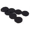 Felt Pads, Self-Adhesive, Black, 1-In., 48-Pk.