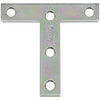 2-Pk., 4 x 4-In. Zinc T Plate