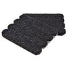 Felt Strips, Self-Adhesive, Black, 1/2 x 2-5/8-In., 16-Pk.