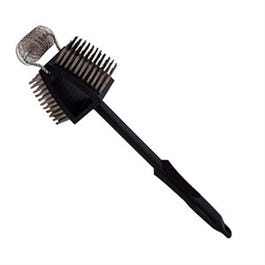 Grill Brush, Bristle Coil, 18.7-In.