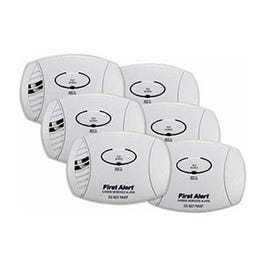 Carbon Monoxide Alarm, Battery-Operated, 6-Pk.