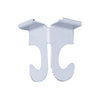 Ceiling Track Plant Hook, White, 2-Pk.