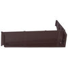 Gutter Bracket, Brown Vinyl