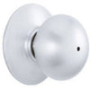 Orbit Privacy Lockset, Satin Chrome