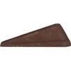 Doorstop, Wedge, Brown, 2-Pk.