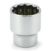 Metric Socket, 12-Point, 1/2-In. Drive, 30mm