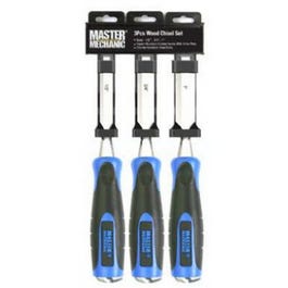 3-Piece Bi-Material Wood Chisel Set