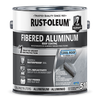 Rust-Oleum 510 Fibered Aluminum Roof Coating (1 Gallon, Bright Aluminum)