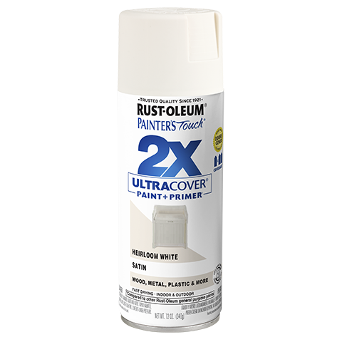Rust-Oleum Painter's Touch® 2X Ultra Cover® Satin Spray Paint (Satin Poppy Red, 12 oz. Spray)