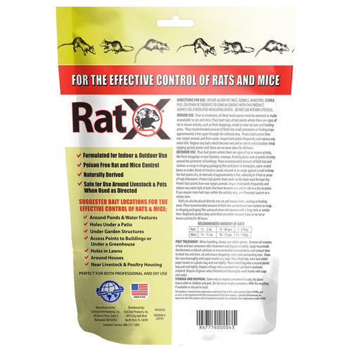 EcoClear RatX® Pellets (1-lb)