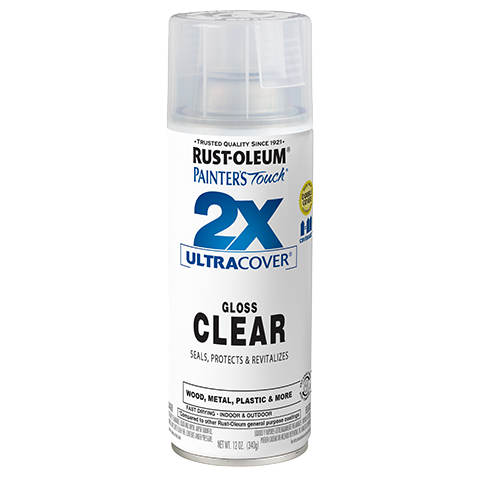 Rust-Oleum Painter's Touch® 2X Ultra Cover Clear Spray Paint (12 oz. Spray)