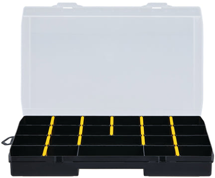 ORGANIZER COMPACT 9X1 7/8X14 BK/YL