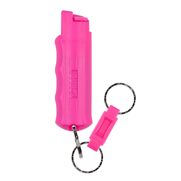 Sabre Pepper Gel With Quick Release Key Ring (Pink)