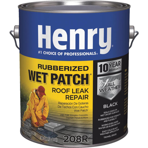 Henry Wet Patch 1 Gal. Rubberized Roof Cement and Patching Sealant