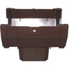 Raingo 5 In. Vinyl Brown Duraspout Brown Gutter A-Drop Outlet