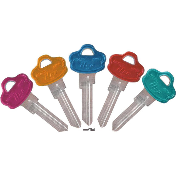 ILCO Kwikset Assorted Design Decorative House Key, KW10PC (5-Pack)