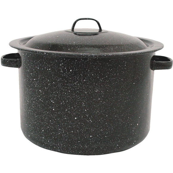 GraniteWare 7.5 Qt. Black Stew Pot