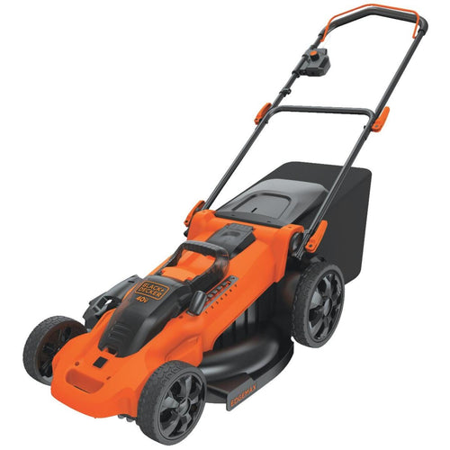 Black & Decker 20 In. 40V MAX Lithium Ion Push Cordless Lawn Mower